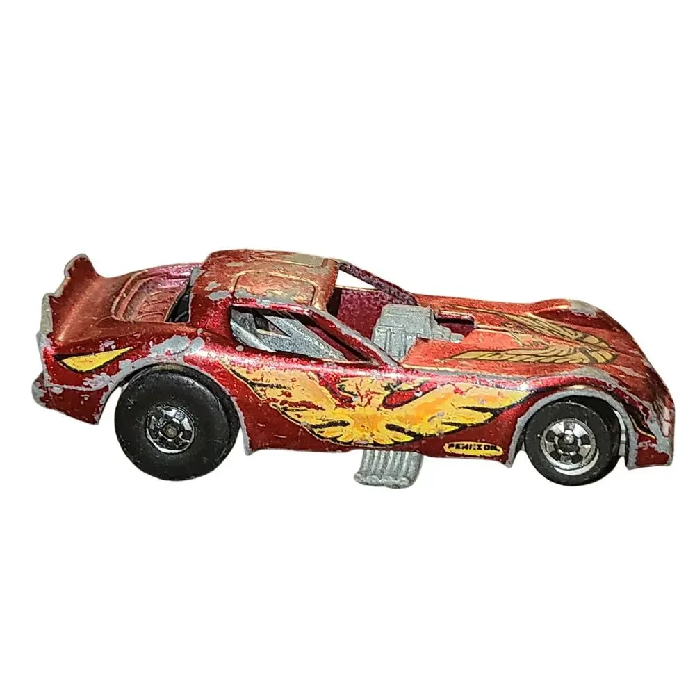Hot Wheels Blackwall 1980 Firebird Funny Car Shiny Red Body Lifts Up